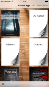 Writers App 2.0 Pro auf dem iPhone