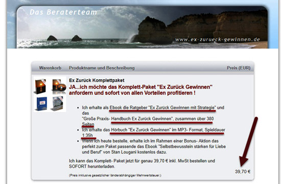 eBook Bestellformular